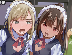 【男の娘エロCG】あまあまおちんぽミルクカフェ&バー