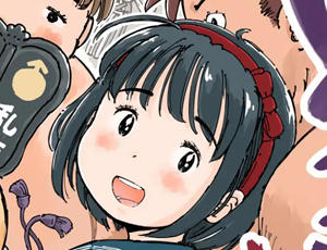 【素朴女子エロ漫画】どすこいまみれ小枝ちゃん