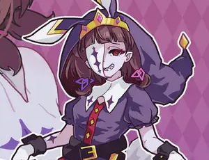 【モブキャラ魔物娘と子作りエロCG】どこからどうみても攻略対象外なNPCと子作りお嫁さんH～ピエロ系の敵のヤツ編～