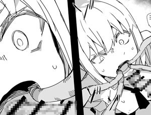 【強気受けエロ漫画】転生するなら気が強い女に絡まれるモンスターになりたい