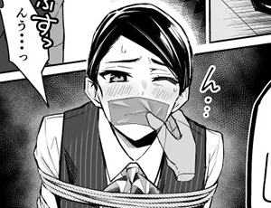 【女性銀行員エロ漫画】銀行強盗のシミュレーションをする話
